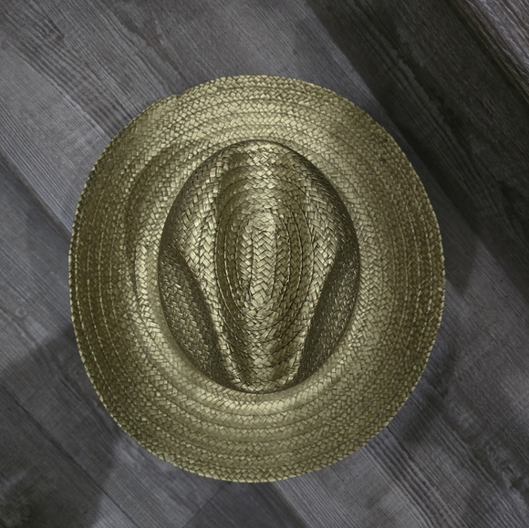 Morgan Taylor gold straw hat made in Italy - Picture 5 of 7